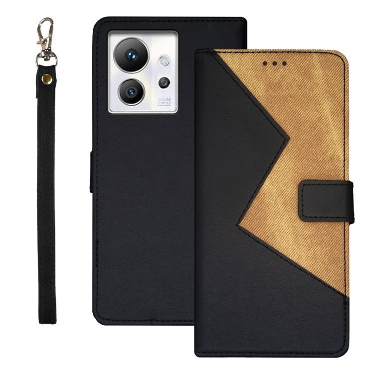 idewei Two-color Splicing Leather Phone Case, For Huawei nova 10 SE, For Huawei nova Y61 4G, For Infinix Zero Ultra 5G