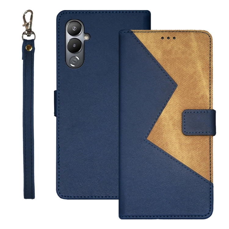 idewei Two-color Splicing Leather Phone Case, For Realme 10 5G, For Tecno Pova 4, For ZTE Axon 30S