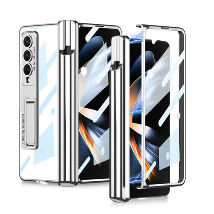 GKK Magnetic Fold Hinge Shockproof Phone Case with Pen Slots, For Samsung Galaxy Z Fold4