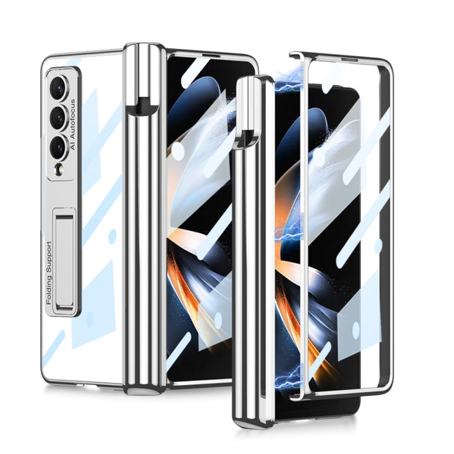 GKK Magnetic Fold Hinge Shockproof Phone Case with Pen Slots, For Samsung Galaxy Z Fold4
