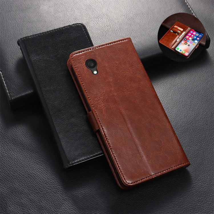 idewei Crazy Horse Texture Leather Phone Case, For Alcatel 1 Ultra, For Huawei nova 10 SE, For Huawei nova Y61 4G