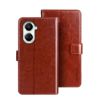 idewei Crazy Horse Texture Leather Phone Case