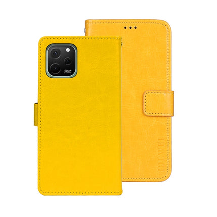 idewei Crazy Horse Texture Leather Phone Case