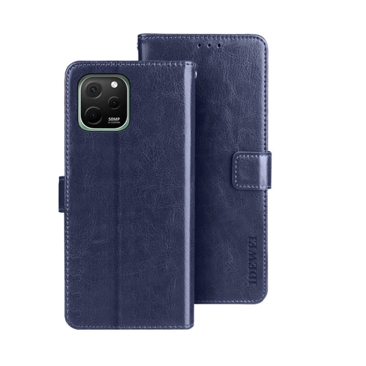 idewei Crazy Horse Texture Leather Phone Case, For Alcatel 1 Ultra, For Huawei nova 10 SE, For Huawei nova Y61 4G