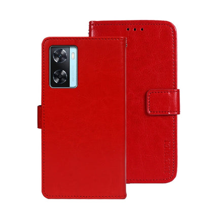 idewei Crazy Horse Texture Leather Phone Case