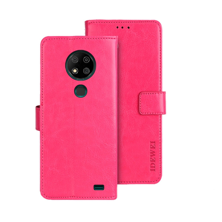 idewei Crazy Horse Texture Leather Phone Case, For Oukitel C19 Pro, For Realme 10 5G, For Tecno Pova 4