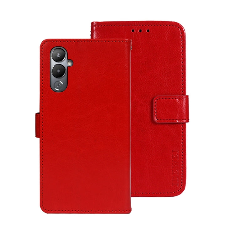 idewei Crazy Horse Texture Leather Phone Case, For Oukitel C19 Pro, For Realme 10 5G, For Tecno Pova 4