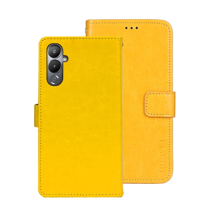 idewei Crazy Horse Texture Leather Phone Case, For Oukitel C19 Pro, For Realme 10 5G, For Tecno Pova 4