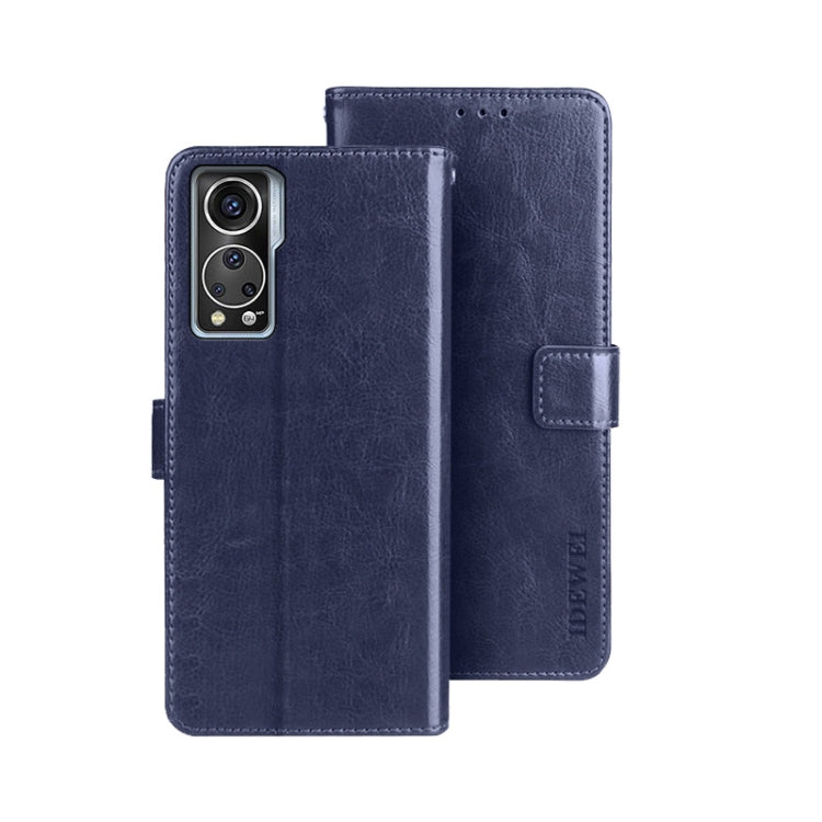 idewei Crazy Horse Texture Leather Phone Case