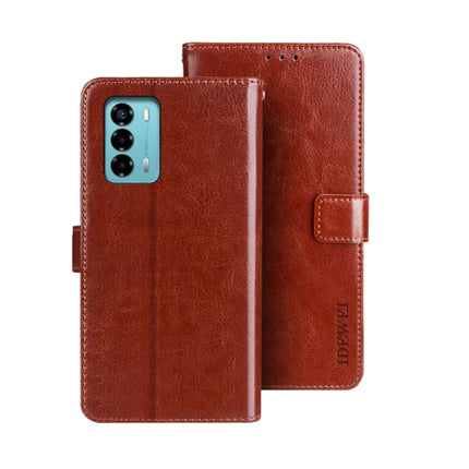 idewei Crazy Horse Texture Leather Phone Case, For ZTE Axon 30S, For ZTE Blade A72 4G, For Honor X40 GT