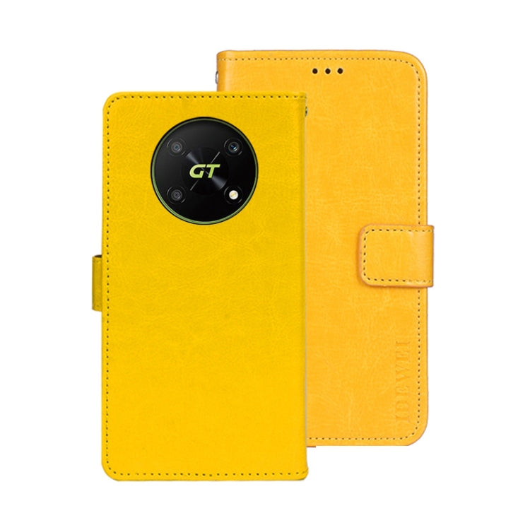 idewei Crazy Horse Texture Leather Phone Case