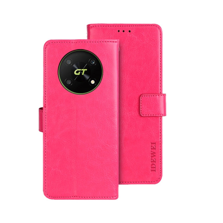 idewei Crazy Horse Texture Leather Phone Case