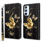For Samsung Galaxy A54 5G / Golden Swallow Butterfly