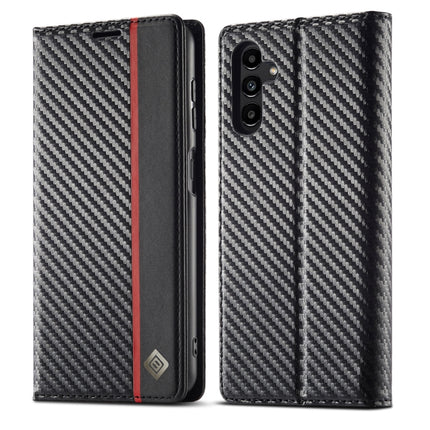 LC.IMEEKE Carbon Fiber Leather Phone Case, For Samsung Galaxy A54 5G