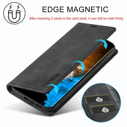 LC.IMEEKE Strong Magnetism Ultra-thin Matte Leather Phone Case, For Samsung Galaxy S23 5G, For Samsung Galaxy S23+ 5G
