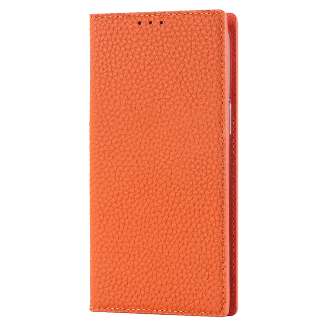 Litchi Texture Genuine Leather Phone Case, For iPhone 14 Pro Max, For iPhone 14 Pro, For iPhone 14, For iPhone 14 Plus, For Google Pixel 7 5G