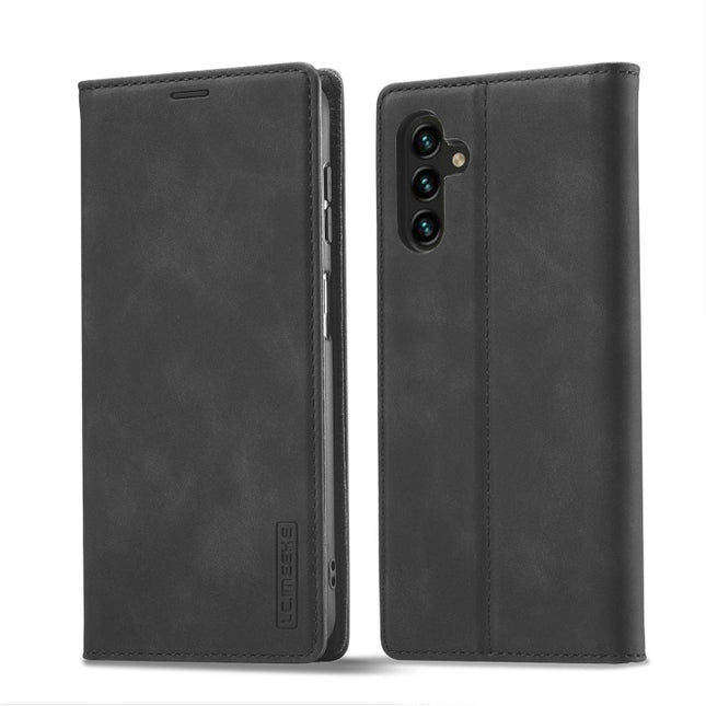 LC.IMEEKE Strong Magnetism Microfiber Leather Phone Case