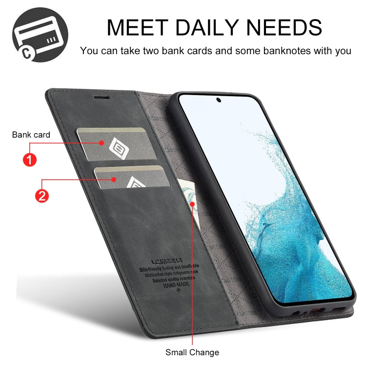 LC.IMEEKE Strong Magnetism Microfiber Leather Phone Case