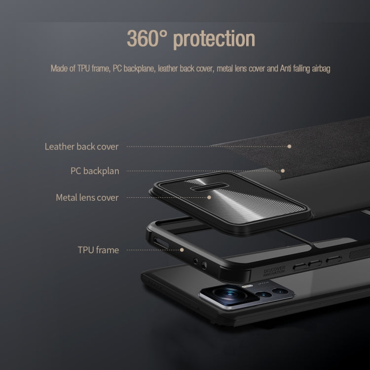 NILLKIN PC + TPU Phone Case, For Xiaomi 12T Pro