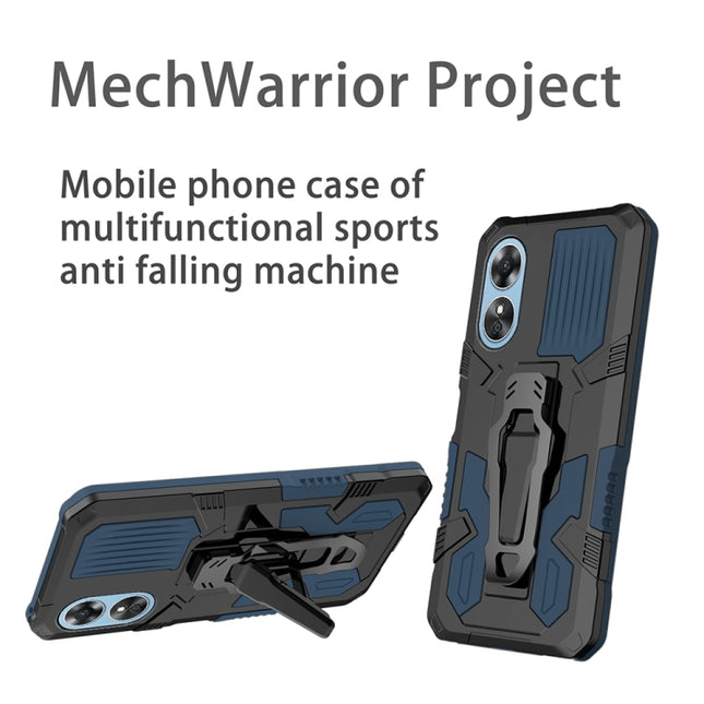 Armor Warrior Shockproof PC + TPU Phone Case, For OPPO A17, For OPPO A76, For Realme 8 Pro, For Realme 9