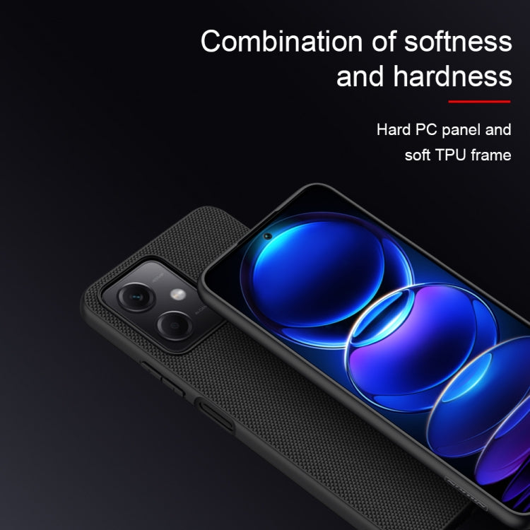 NILLKIN Shockproof TPU + PC Textured Phone Case, For Xiaomi Redmi Note 12 China