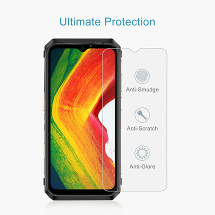 50pcs 0.26mm 9H 2.5D Tempered Glass Film, For Ulefone Power Armor 18 (50 PCS)