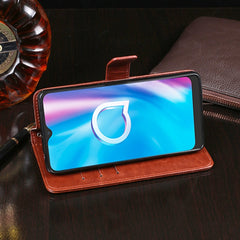 idewei Crazy Horse Texture Horizontal Flip Leather Case with Holder & Card Slots & Wallet, For Alcatel 3L (2020), For Huawei Honor 30 Pro, For Huawei P40 Pro+