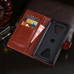 idewei Crazy Horse Texture Horizontal Flip Leather Case with Holder & Card Slots & Wallet, For Xiaomi Black Shark 3 Pro, For Huawei Honor 30, For OPPO Realme 6
