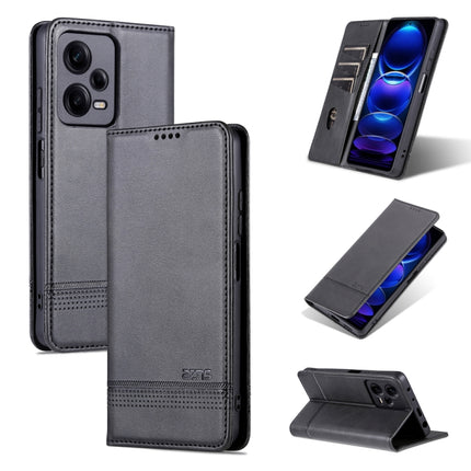 AZNS Magnetic Calf Texture Flip Leather Phone Case, For Samsung Galaxy S23 5G, For Samsung Galaxy S23+ 5G, For Samsung Galaxy S23 Ultra 5G, For Xiaomi Redmi Note 12 Pro 5G China / Note 12 Pro 5G+ China