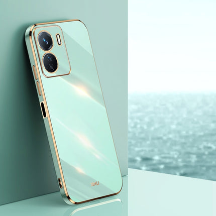 XINLI Straight Edge 6D Electroplate TPU Phone Case, For vivo iQOO Pro, For vivo iQOO U5, For vivo iQOO Z6