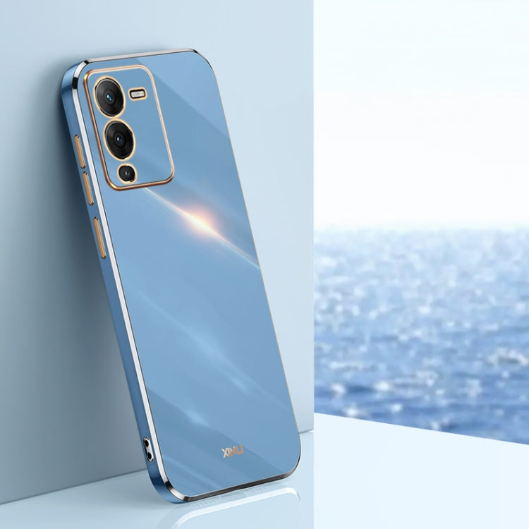 XINLI Straight Edge 6D Electroplate TPU Phone Case