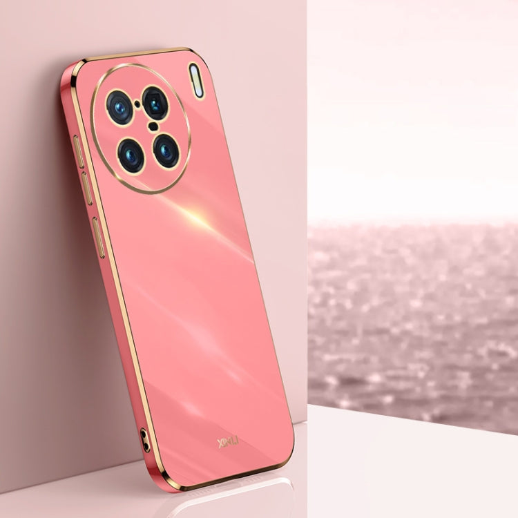 XINLI Straight Edge 6D Electroplate TPU Phone Case, For vivo X90 Pro 5G, For vivo X Note, For vivo Y02s 4G