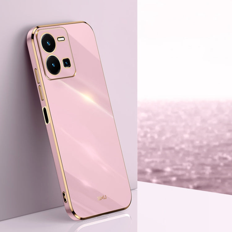 XINLI Straight Edge 6D Electroplate TPU Phone Case