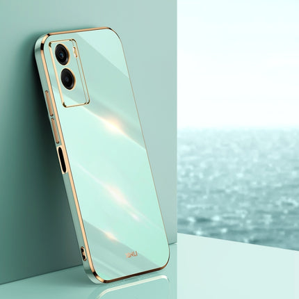 XINLI Straight Edge 6D Electroplate TPU Phone Case, For vivo Y55s 5G, For vivo Z5x, For vivo Y33s