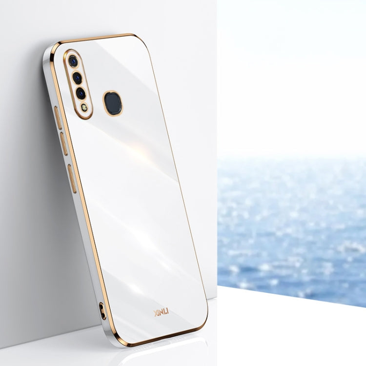 XINLI Straight Edge 6D Electroplate TPU Phone Case