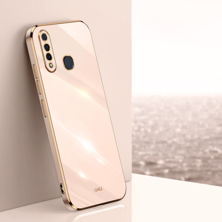 XINLI Straight Edge 6D Electroplate TPU Phone Case