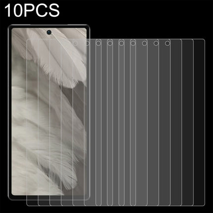 10pcs 0.26mm 9H 2.5D Tempered Glass Film, For Google Pixel 7a (10 PCS)