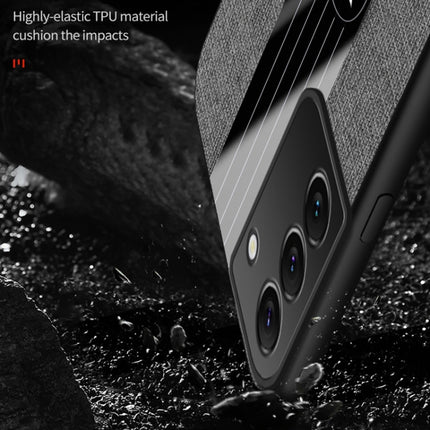 XINLI Stitching Cloth Textue Shockproof TPU Phone Case, For Samsung Galaxy S22+ 5G, For Samsung Galaxy S22 Ultra 5G