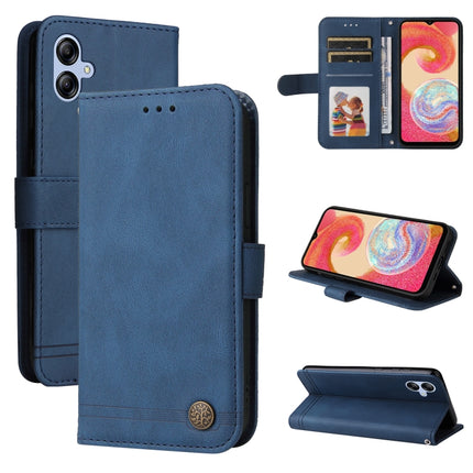 Skin Feel Life Tree Metal Button Leather Phone Case, For Samsung Galaxy A04e, For Samsung Galaxy A34 5G