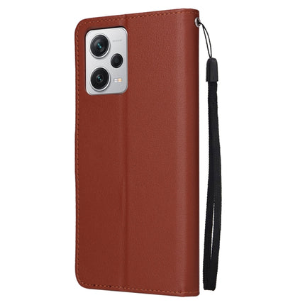 Multifunctional 3 Card Slots Leather Phone Case, For Xiaomi Redmi Note 12 Pro+ China