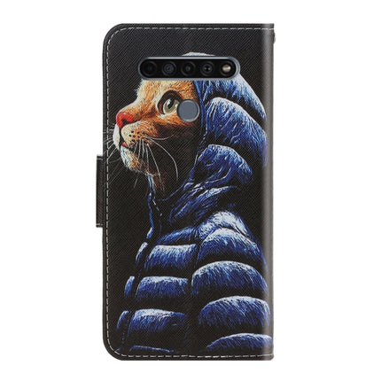 Colored Drawing Horizontal Flip Leather Case with Holder & Card Slot & Wallet