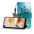 For LG K61 / Blue Coconut Grove