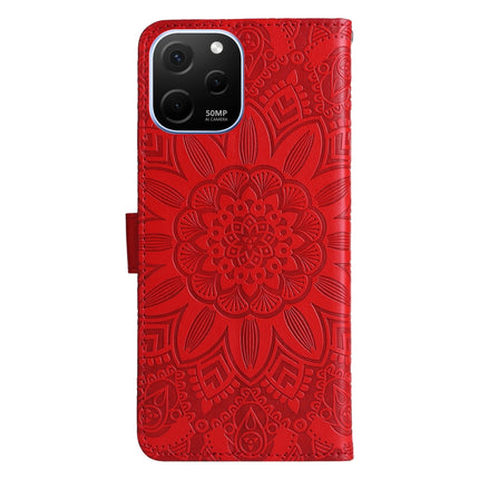 Embossed Sunflower Leather Phone Case, For Huawei nova Y61, For Realme 10 4G Global, For Realme 10 Pro 5G, For Realme 10 Pro+ 5G