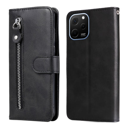 Calf Texture Zipper Leather Phone Case, For Huawei nova Y61, For Realme 10 4G Global, For Realme 10 Pro 5G, For Realme 10 Pro+ 5G