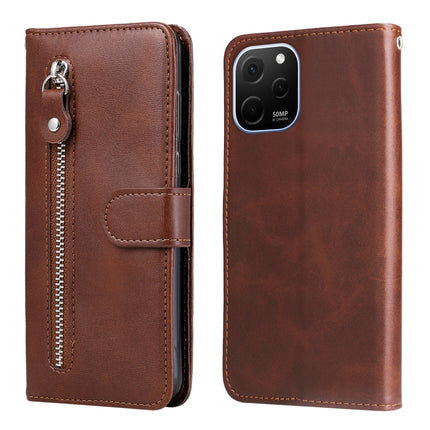 Calf Texture Zipper Leather Phone Case, For Huawei nova Y61, For Realme 10 4G Global, For Realme 10 Pro 5G, For Realme 10 Pro+ 5G