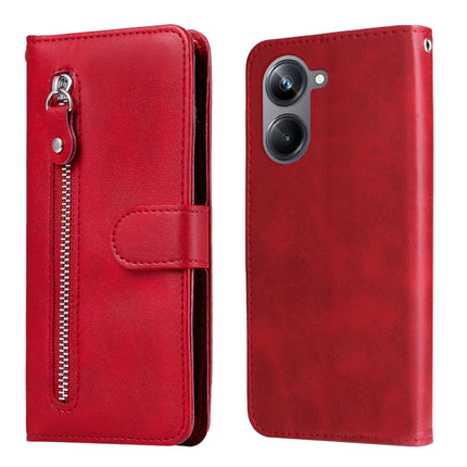 Calf Texture Zipper Leather Phone Case, For Huawei nova Y61, For Realme 10 4G Global, For Realme 10 Pro 5G, For Realme 10 Pro+ 5G