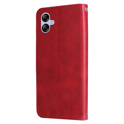 Calf Texture Zipper Leather Phone Case, For Samsung Galaxy A04e, For Samsung Galaxy A34 5G