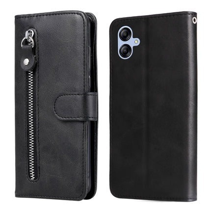 Calf Texture Zipper Leather Phone Case, For Samsung Galaxy A04e, For Samsung Galaxy A34 5G