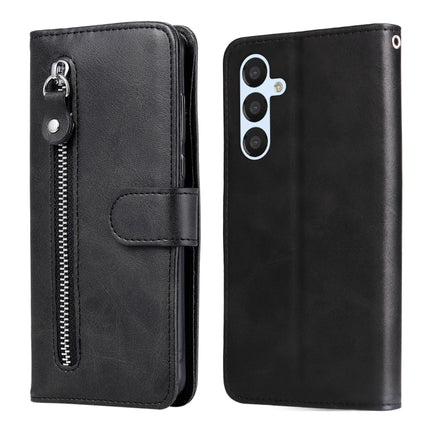 Calf Texture Zipper Leather Phone Case, For Samsung Galaxy A04e, For Samsung Galaxy A34 5G
