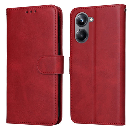Classic Calf Texture Flip Leather Phone Case, For Huawei nova Y61, For Realme 10 4G Global, For Realme 10 Pro 5G, For Realme 10 Pro+ 5G